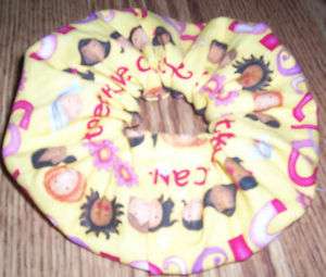 Cancer Sisters Cotton Fabric Hair Scrunchie/FS  