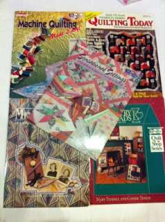 Lot 5 Qulits Book Magazine: Country Threads, Quilting today 