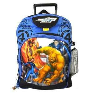   FF Fantastic Four Backpack Large Rolling with Wheels