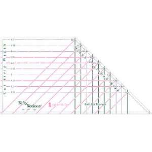   RU SIDE SET TRIANGLE RULER BY CUT FOR THE CURE Arts, Crafts & Sewing