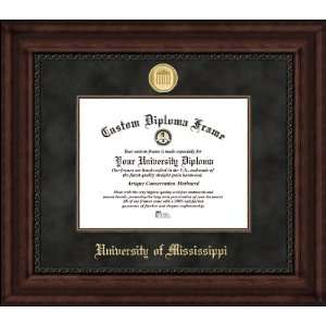  University of Mississippi Rebels   Gold Medallion   Suede 