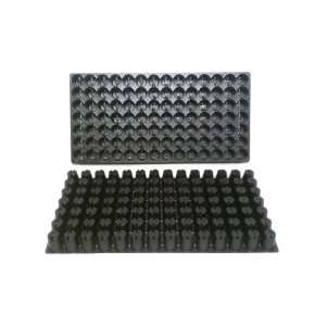  25 Plastic Seed Starting Trays   Each Tray Has 98 Cells 