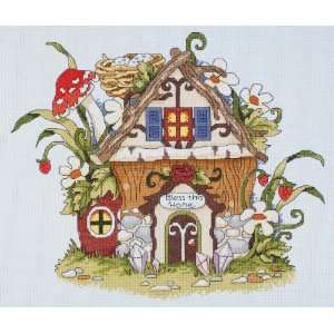  Fairy House Counted Cross Stitch Kit 12 1/2X10 1/2 14 