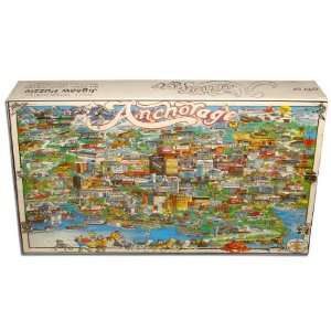   City of Anchorage Jigsaw Puzzle, 504 Tripl Thick Pieces Toys & Games