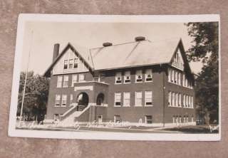 Humboldt Iowa IA Catholic School 1940s Real Photo Card  