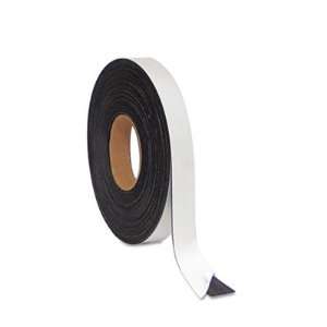  MasterVision Magnetic Adhesive Tape Roll, Black, 1 x 50 