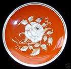 Red White Germany Goldrelief Schau Bach Kunst Plate