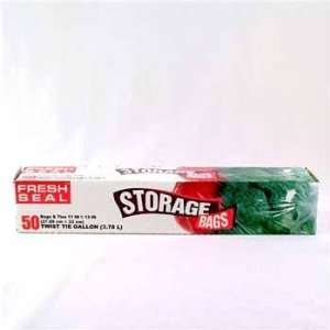 Fresh Seal Gallon Storage Bag (Twist Tie) Case Pack 24