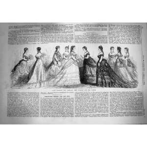  1869 Paris Womens Fashion January Empress Ladies: Home 