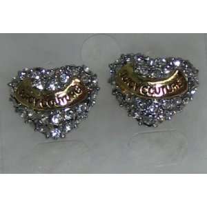  Juicy Couture Pave Heart Earrings 
