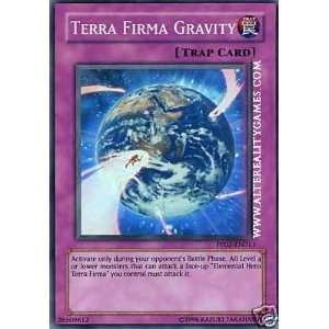  Terra Firma Gravity PP02 EN013 Super Rare Toys & Games