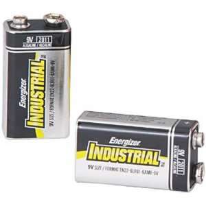  Eveready Alkaline Industrial Battery, 9 Volt, 12/BX 