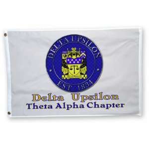  Delta Upsilon Custom Flag Patio, Lawn & Garden