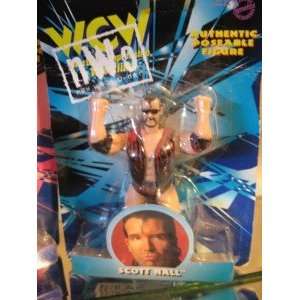  4.5 Scott Hall Figure   1998 WCW/nWo Series: Toys & Games