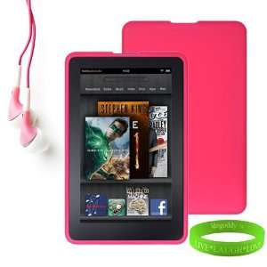   Kindle Fire Accessories Kit, Bundle Includes: Pink 