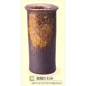 Japanese Pottery Ikebana Shigaraki Flower Vase #200908M  