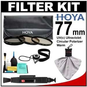  Hoya 77mm 3 Piece Introduction Filter Set (HMC UV 