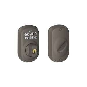  Schlage BE365 613 Oil Rubbed Bronze Plymouth Keypad Deadbolt 