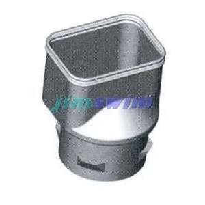  American Granby C1703 Corr Downspout Adapter 2X3X3 