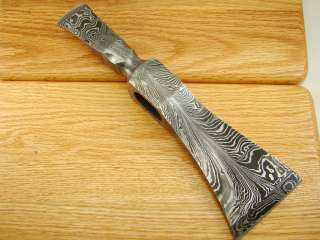 10 1/2 Custom Damascus Tomahawk Axe Hatchet Head Knife Blank Vintage 