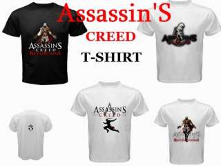 NEW Assassins Creed game PS3 Xbox360 CUSTOM UNISEX T shirt Tee  