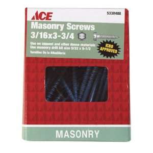  Bx/1lb x 2 Ace Masonry Screws (19091ACE)