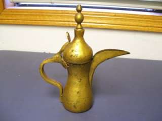   Century Arabic, Middle Eastern Coffee Pot, Dallah, Very Old  