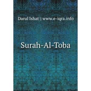  Surah Al Toba: Darul Ishat  www.e iqra.info: Books
