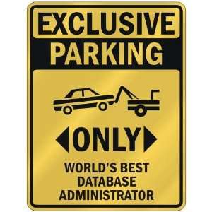   DATABASE ADMINISTRATOR  PARKING SIGN OCCUPATIONS