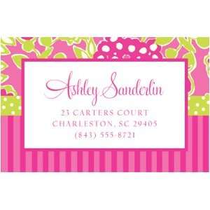    Lilly Pulitzer Personalized Stickers   Bloomers Toys & Games