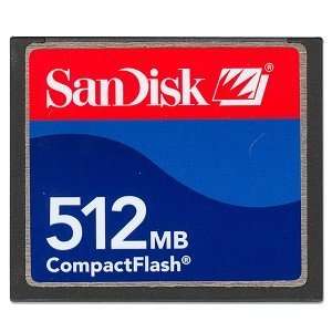  SanDisk 512MB CompactFlash Memory Card Electronics