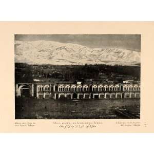  1926 Alborz Elburz Mountain Tehran Maidan i Sipah Print 