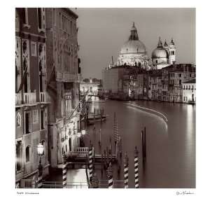  Ponte Accademia by Alan Blaustein. Size 12.00 X 12.00 