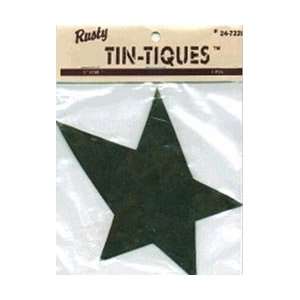  DCC Rusty Tin Tiques Tin Cut Outs Star 5 1/Pkg 24 7000 