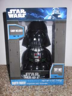 NEW! Star Wars Darth Vader Candy Dispenser with Gumballs  
