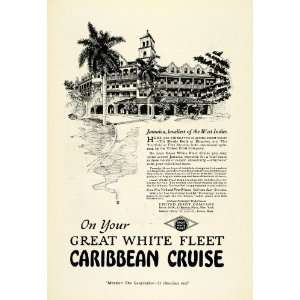   Fleet Jamaica Myrtle Bank Building   Original Print Ad