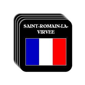  France   SAINT ROMAIN LA VIRVEE Set of 4 Mini Mousepad 