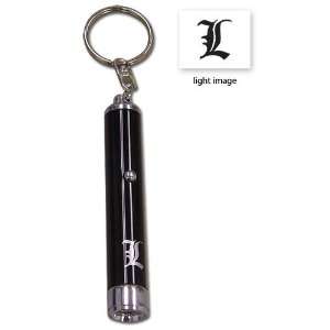  Death Note L Symbol Light Keychain GE 3940: Toys & Games