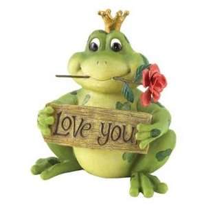 Love You Frog Prince Figurine:  Home & Kitchen