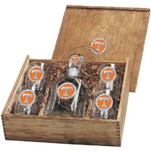   of Tennessee Capitol Glass Decanter Boxed Set