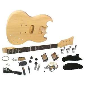  Saga SG 10 SG Style Electric Guitar Kit: Musical 