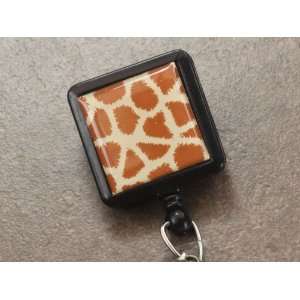  Giraffe Safari Collection Retractable Reel ID Badge Holder 