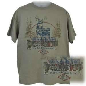Remington Outdoor Specialist Tshirt Hunting Deer Nature Cotton Adult 