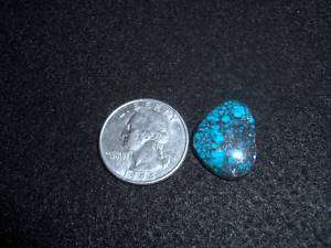 OLD BLUE LANDERS TURQUOISE HIGH GRADE NATURAL 13.65 CT  