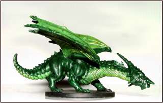   mini LARGE YOUNG GREEN DRAGON Dungeons & Dragons Miniature DDM  