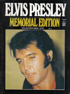 Elvis Presley Memorial Edition Magazine #3 1977 Death  