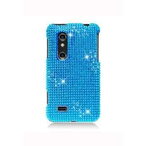  LG P920H Thrill 4G Full Diamond Case   Light Blue (Package 