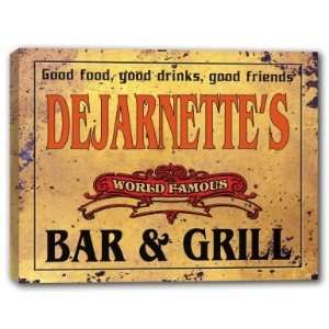  DEJARNETTES Family Name World Famous Bar & Grill 
