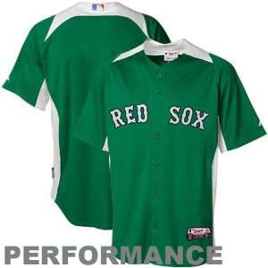  Boston Red Sox St. Patricks Day Authentic Cool Base Performance 