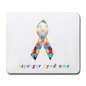  Asperger Syndrome Awareness Ribbon Mouse Pad Office 